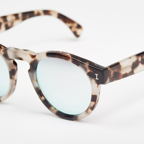 Illesteva Leonard mirrored tortoise Sunglasses - Picture 5 of 16